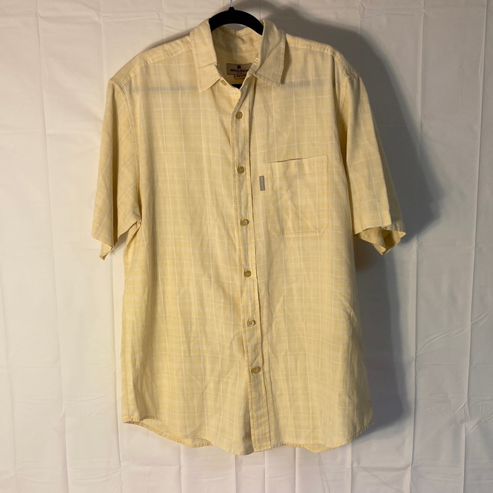 Wool rich large yellow casual